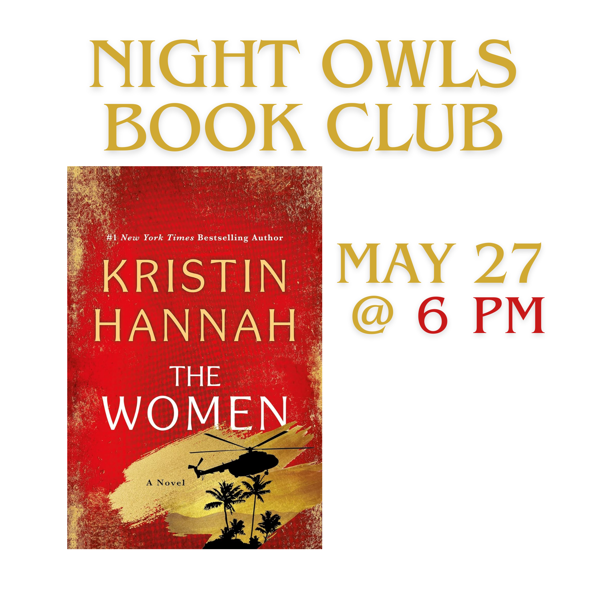 May Night Owls book club 