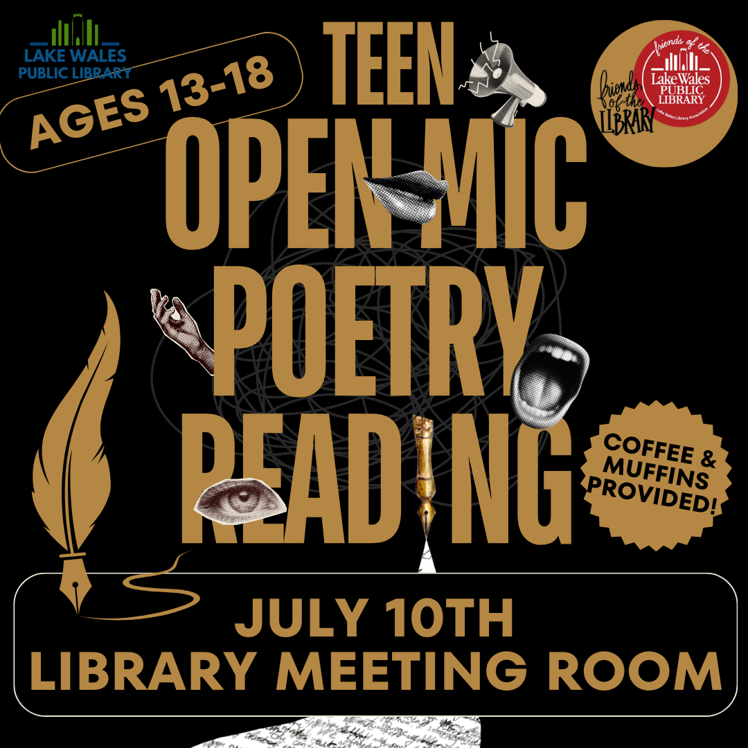 Teen Poetry Reading Summer 2025