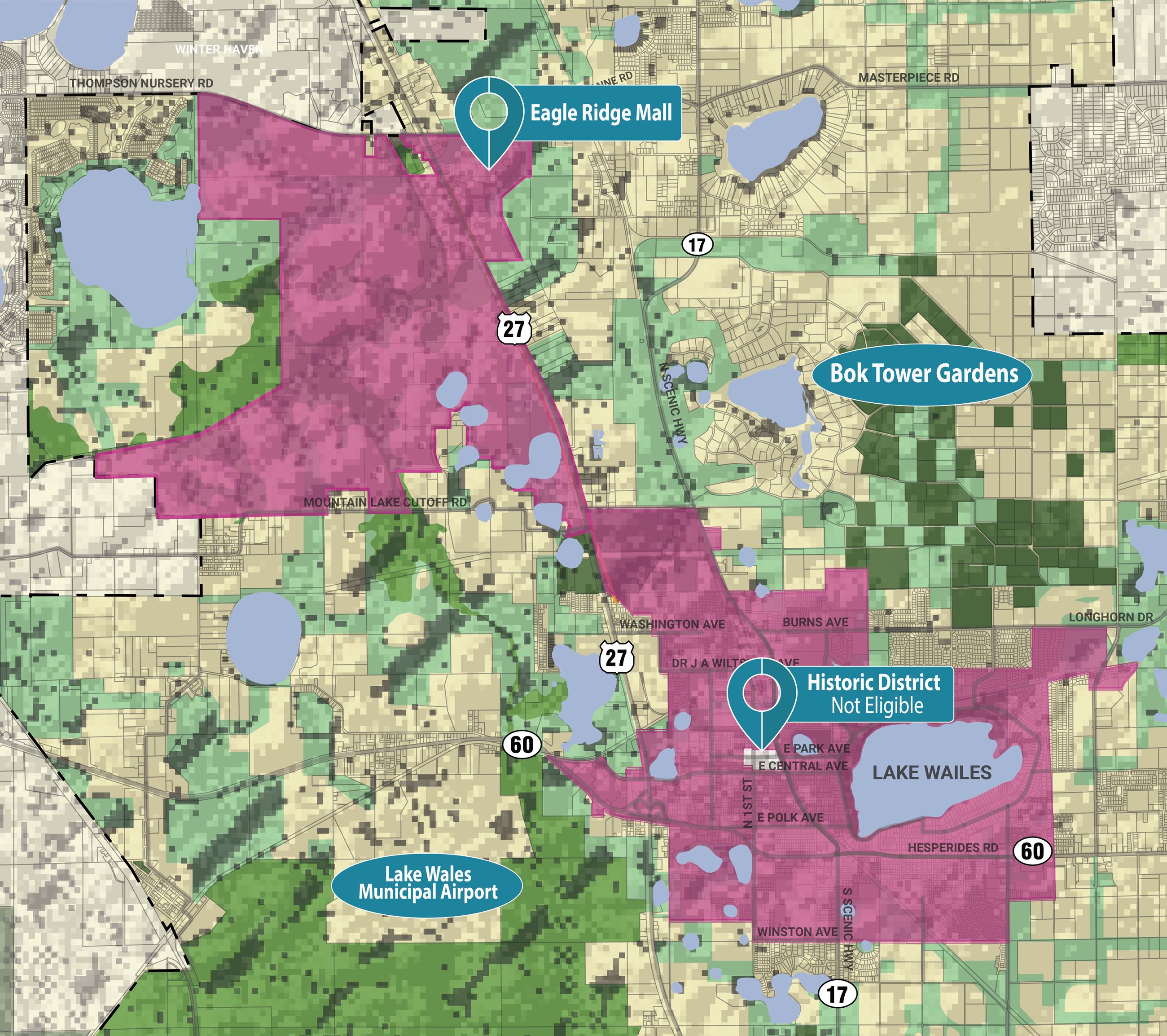 CRA Business Incentive map