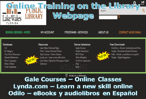 New Online Training Opportunities