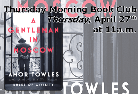 April Thursday Morning Book Club
