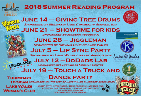 2018 Summer Reading Program Rock