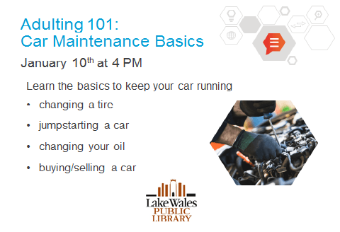 Teen January Adulting Car