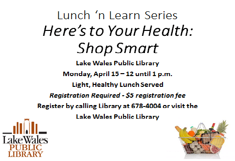 April Shop Smart Lunch n Learn