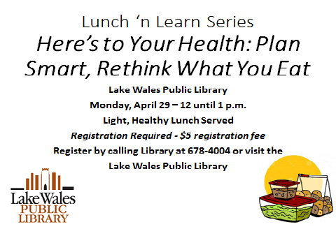 April Plan Smart Lunch n Learn