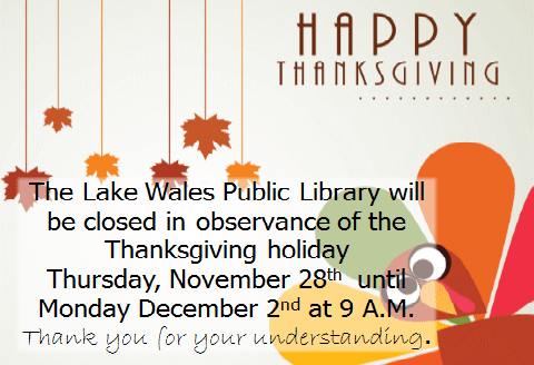 Thanksgiving Closure