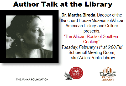 February Author Talk at the Library