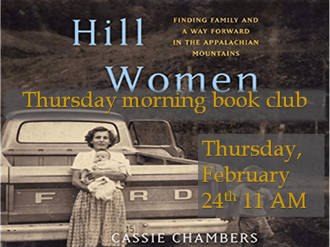 Feb Thursday morning book club