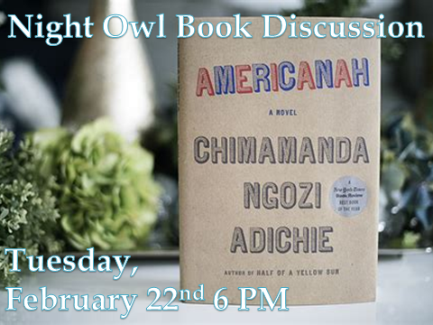 Feb Night Owl Book Discussion