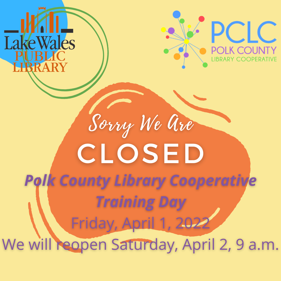 Closed for PCLC Day