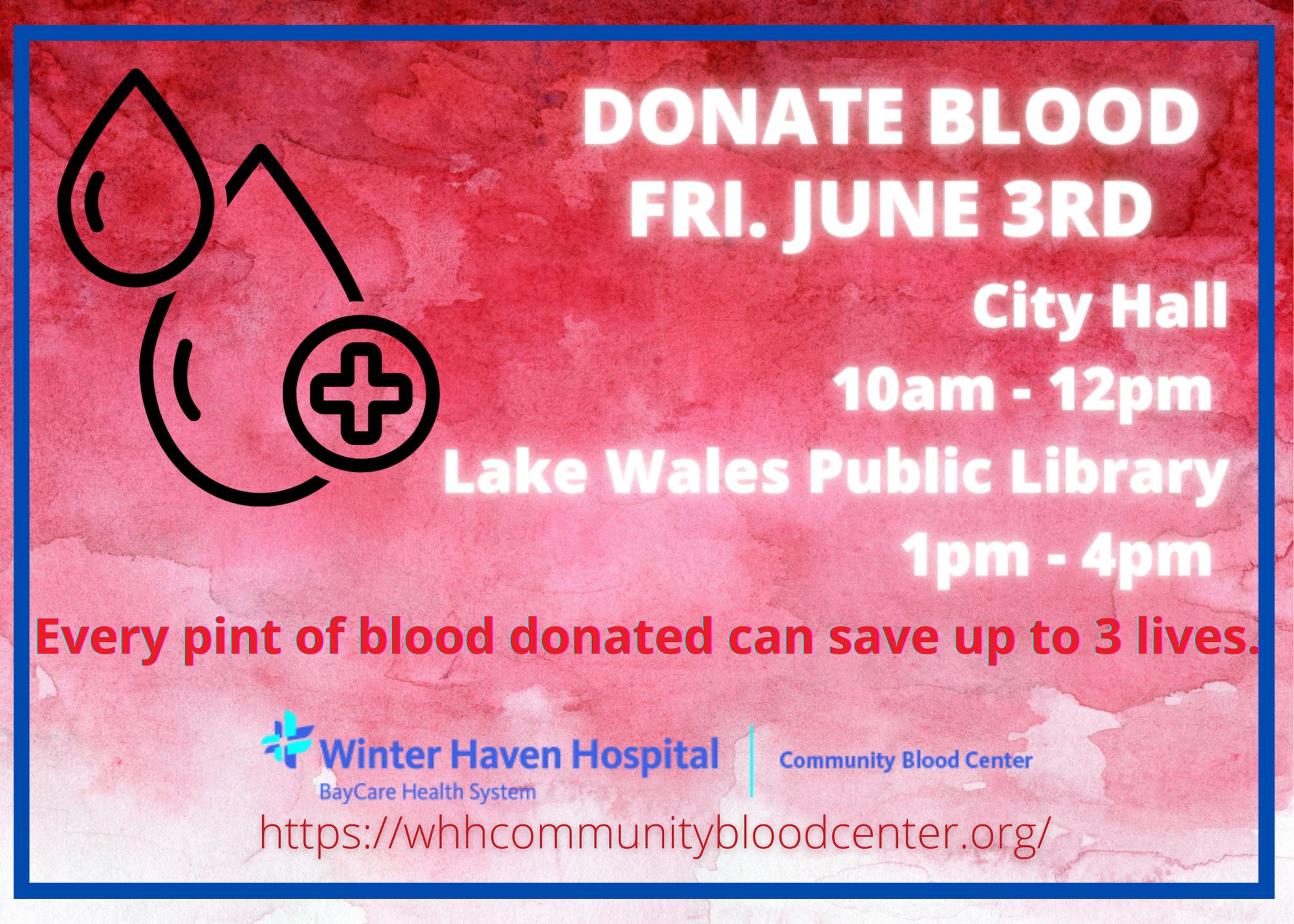June Bloodmobile