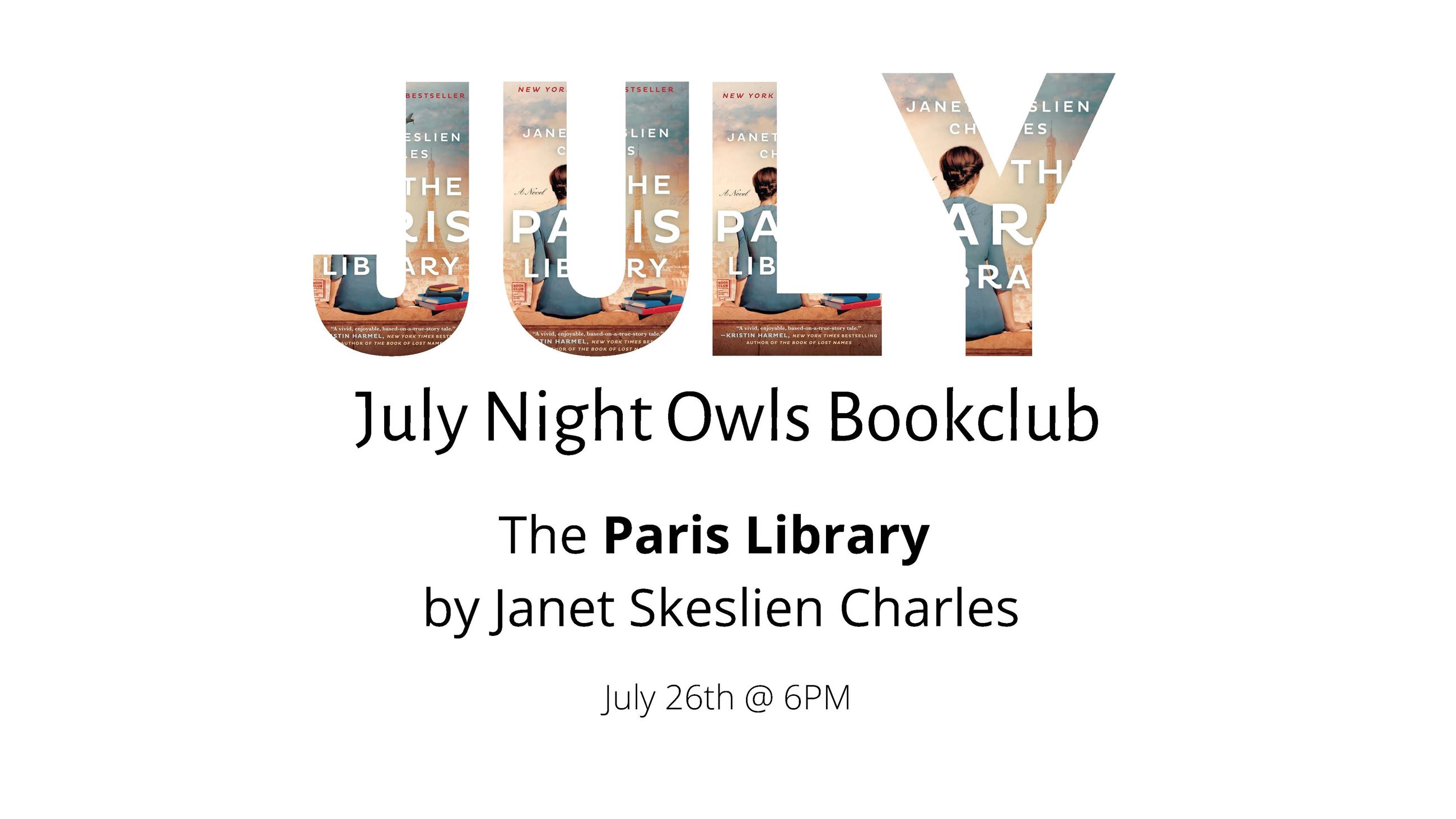 July PM book club