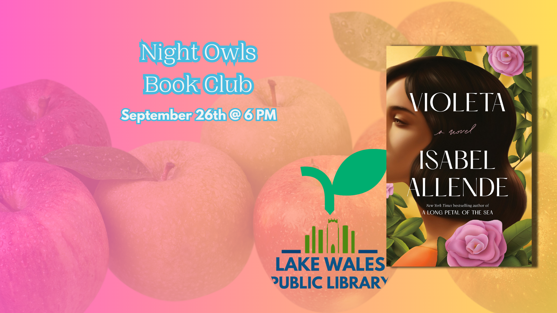 Night Owls Book Club Violeta book cover