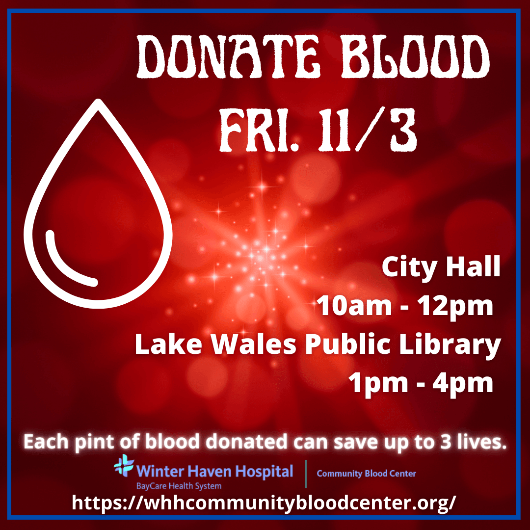 November Blood Drive