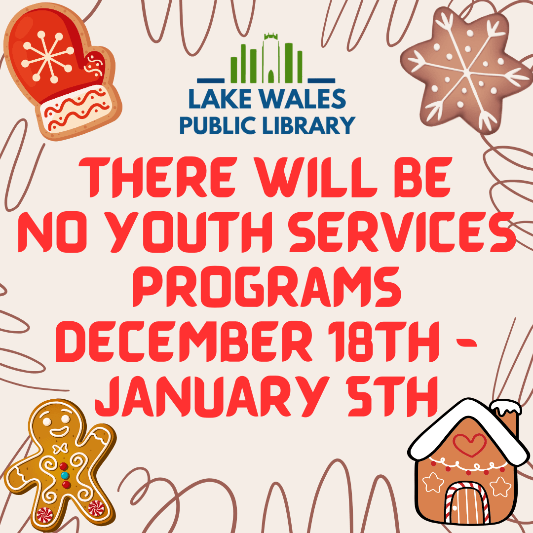 Holiday Program closing